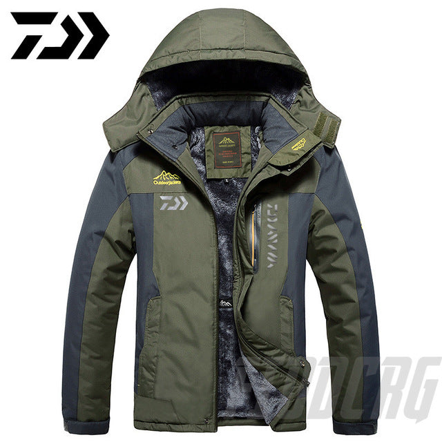 Fishing Suit Clothing Winter Men Outdoor Thick Warm Thermal
